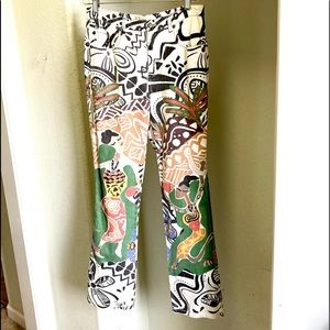 Chico’s Boho Hippie Pants Linen/Cotton Chico’s Size 0 (Small, 4/6)